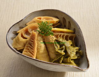 真竹の味噌煮